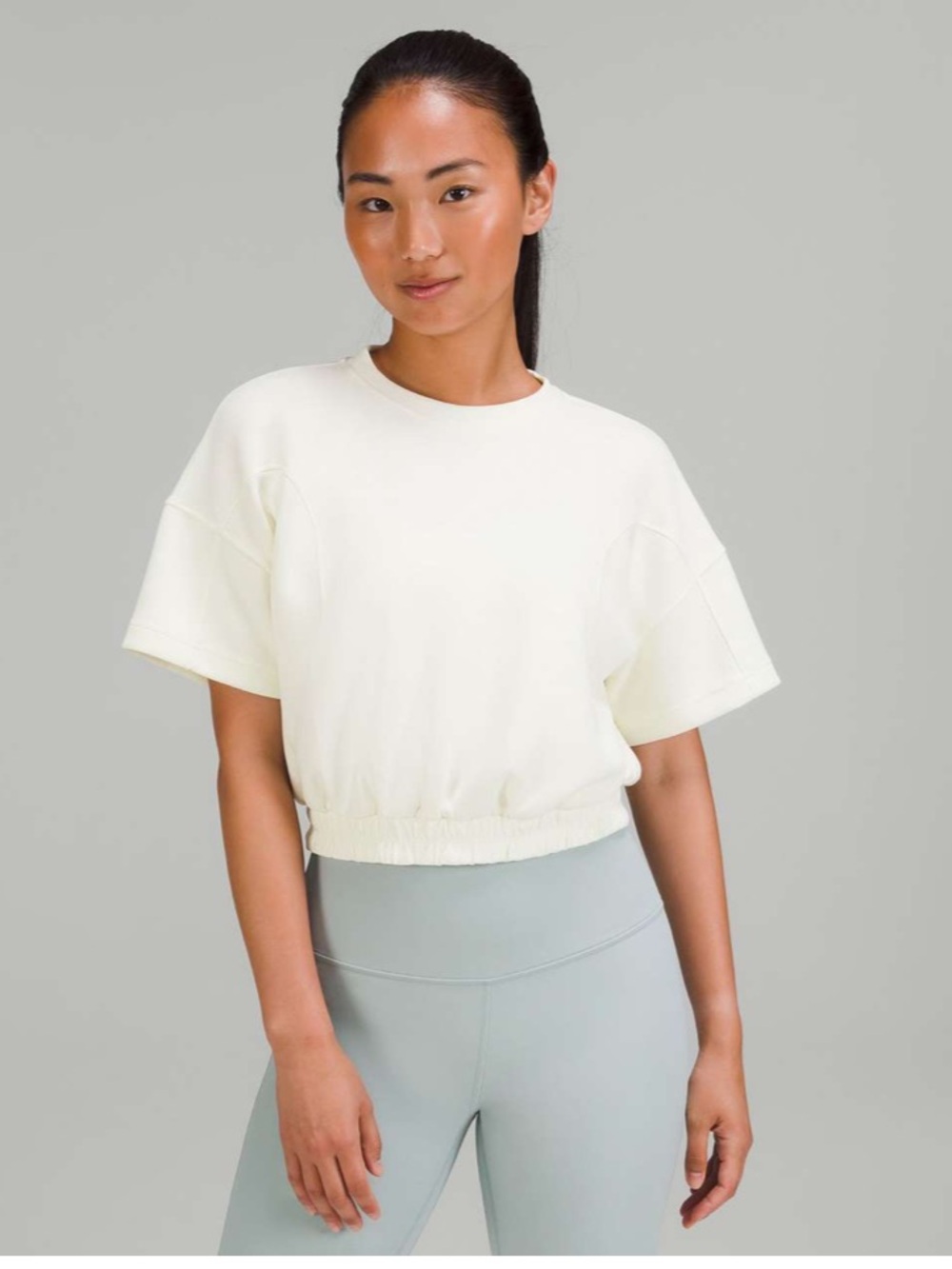 Lululemon Softstreme Gathered Shirt - Light Sorbet